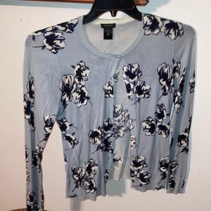 Floral cardigan Ann Taylor